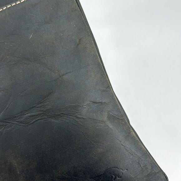 NWT Arrigo Black leather Unisex's Shoulder Crossbody bag - Picture 6 of 6